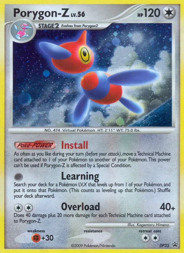 Porygon-Z #DP35 – DP Black Star Promos card