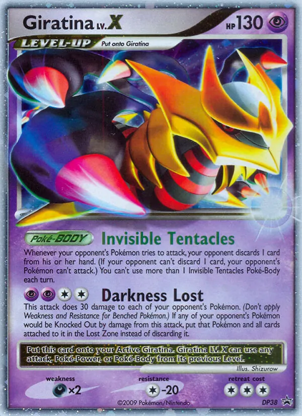 Giratina #DP38 – DP Black Star Promos card