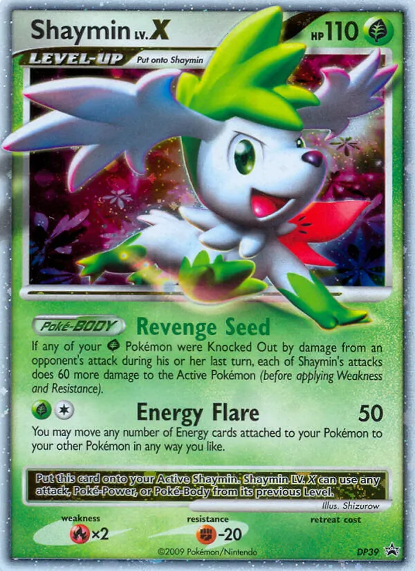 Shaymin #DP39 – DP Black Star Promos card