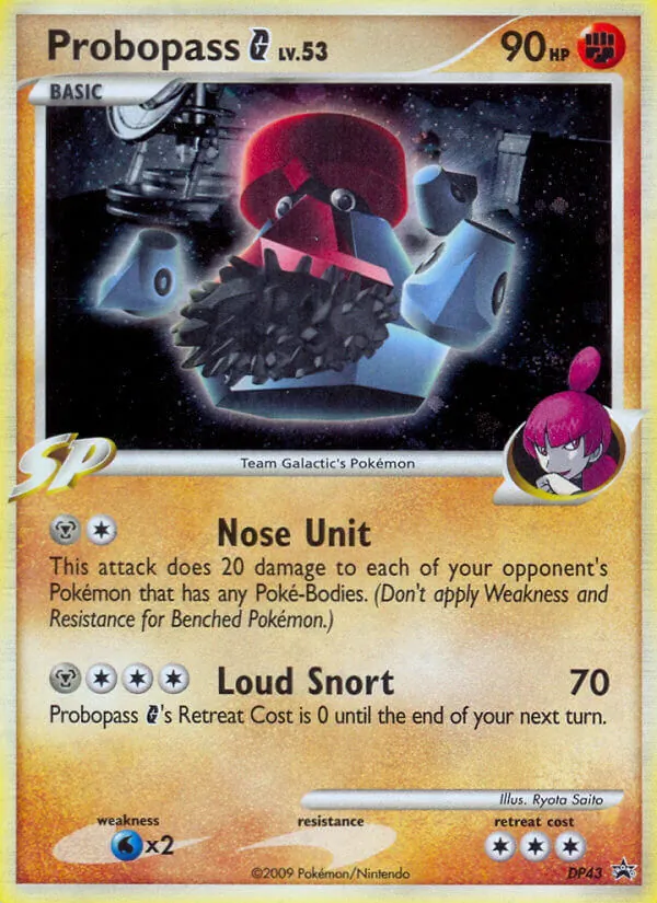 Probopass G #DP43 – DP Black Star Promos card