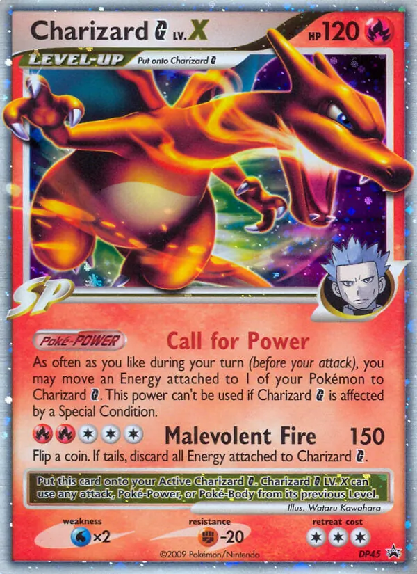 Charizard G #DP45 – DP Black Star Promos card