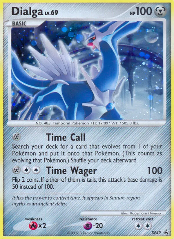 Dialga #DP49 – DP Black Star Promos card