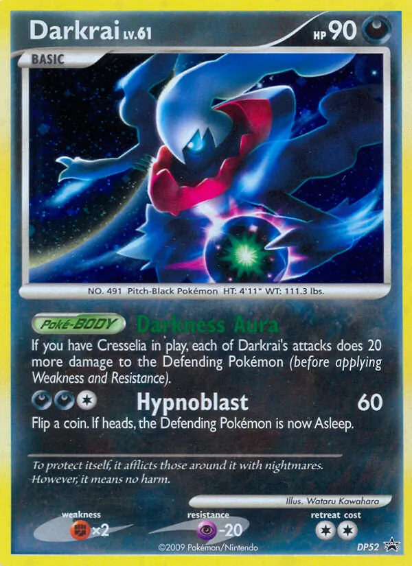 Darkrai #DP52 – DP Black Star Promos card