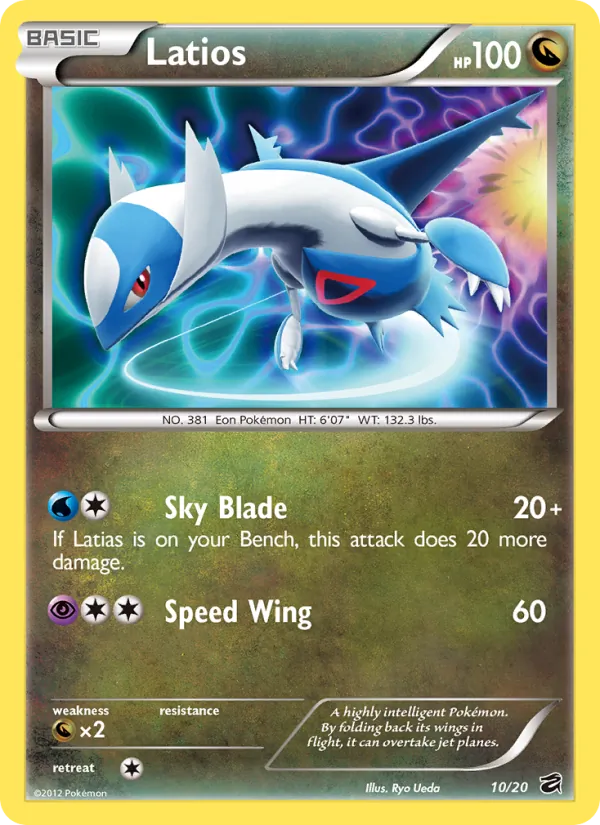 Latios #10 – Dragon Vault card