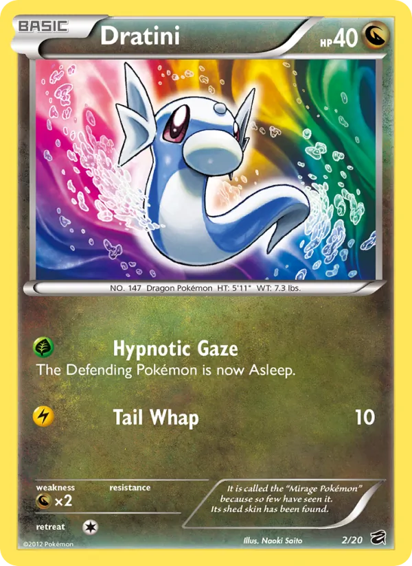 Dratini #2 – Dragon Vault card