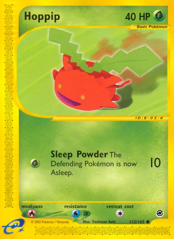 Hoppip #112 – Expedition Base Set card