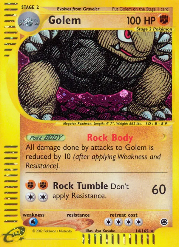 Golem #14 – Expedition Base Set card