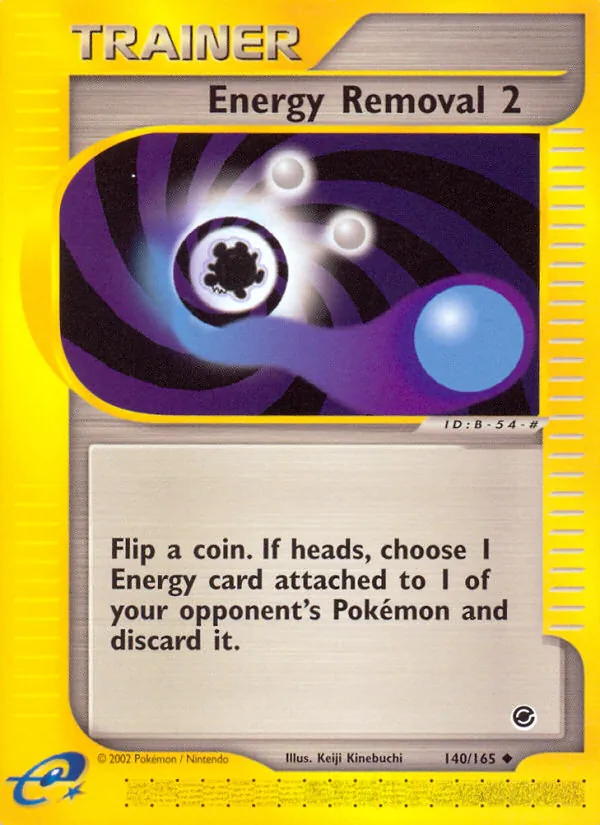 Energy Removal 2 #140 – Expedition Base Set card