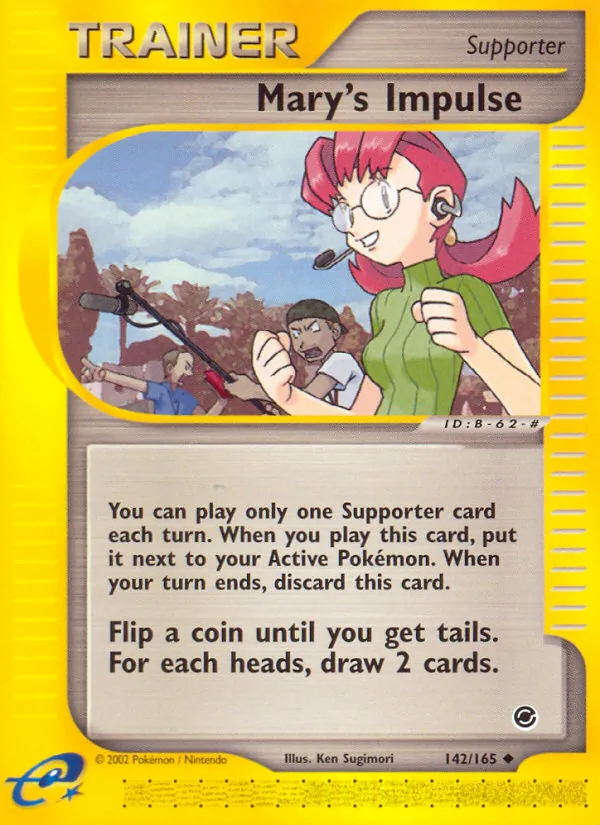 Mary's Impulse #142 – Expedition Base Set card