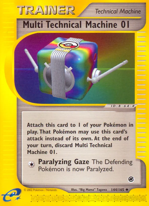 Multi Technical Machine 01 #144 – Expedition Base Set card