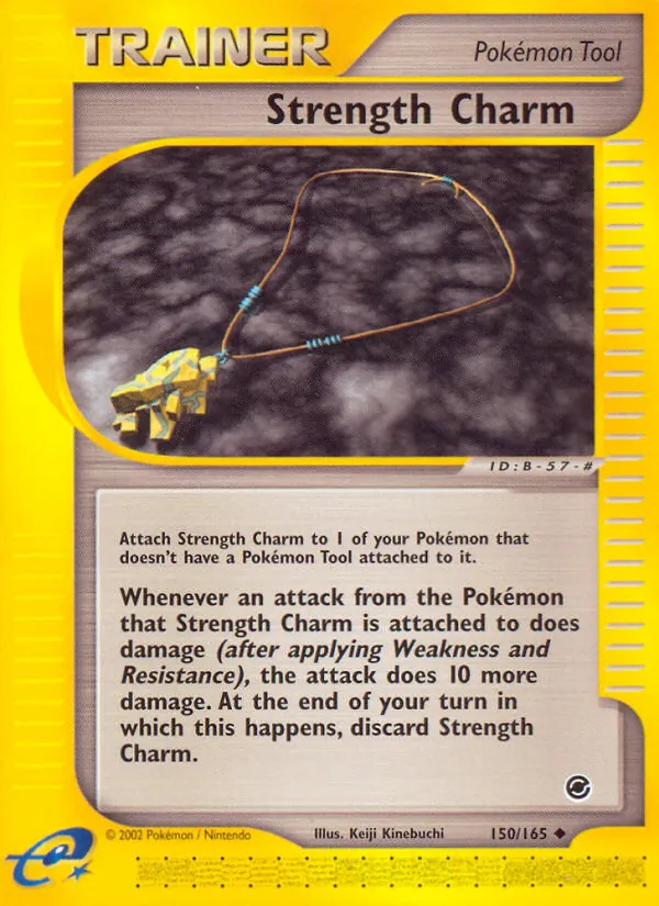 Strength Charm #150 – Expedition Base Set card