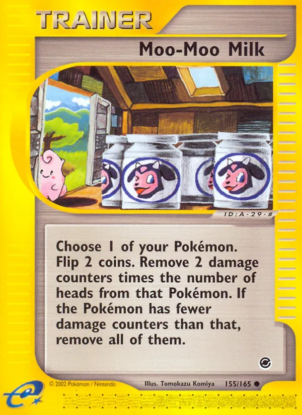 Moo-Moo Milk #155 – Expedition Base Set card