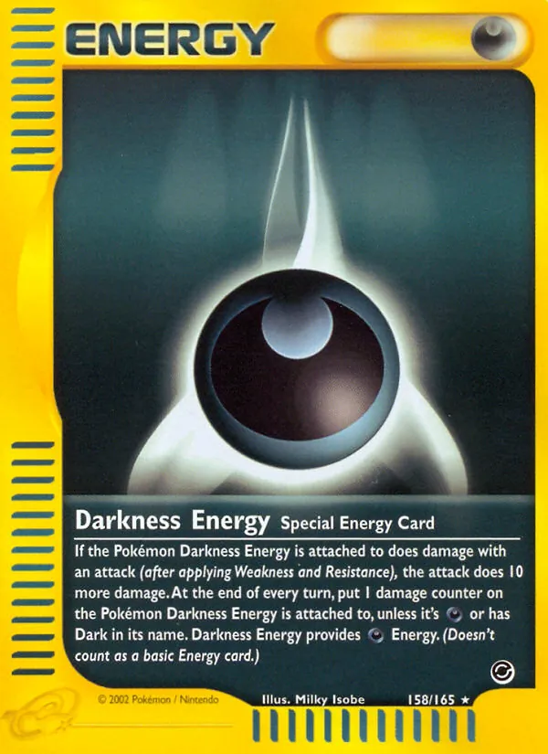 Darkness Energy #158 – Expedition Base Set card