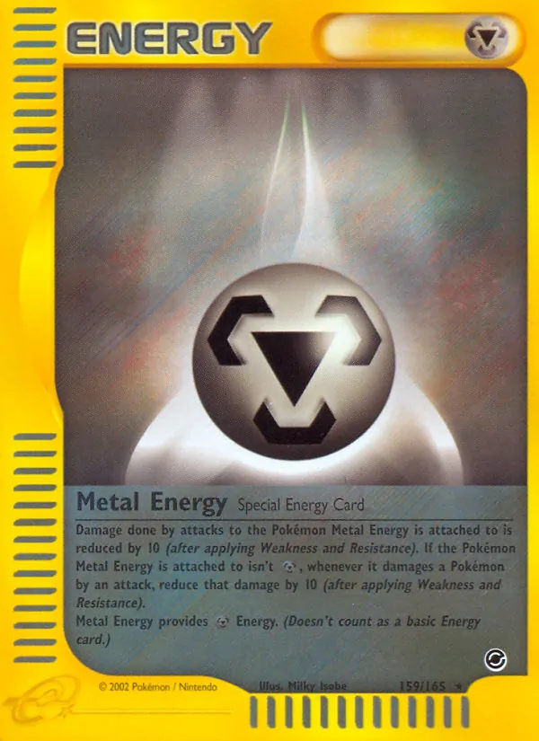 Metal Energy #159 – Expedition Base Set card