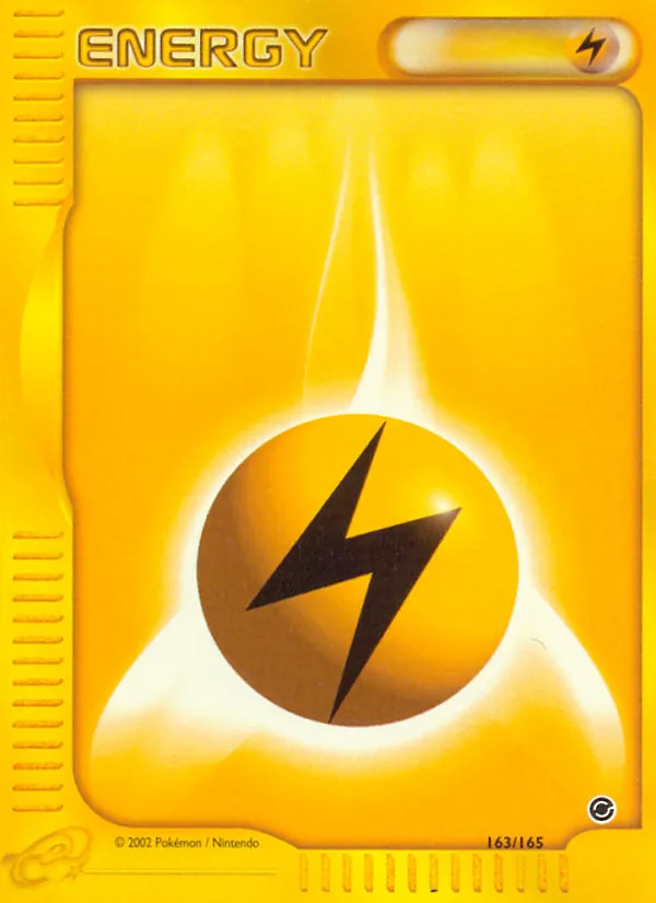 Lightning Energy #163 – Expedition Base Set card