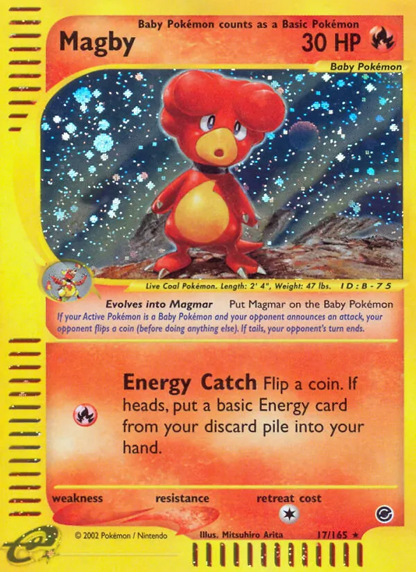 Magby #17 – Expedition Base Set card