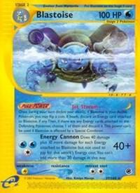 Blastoise #37 – Expedition Base Set card