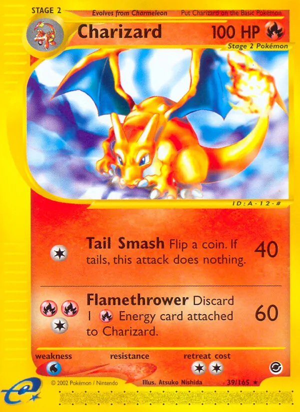 Charizard #39 – Expedition Base Set card