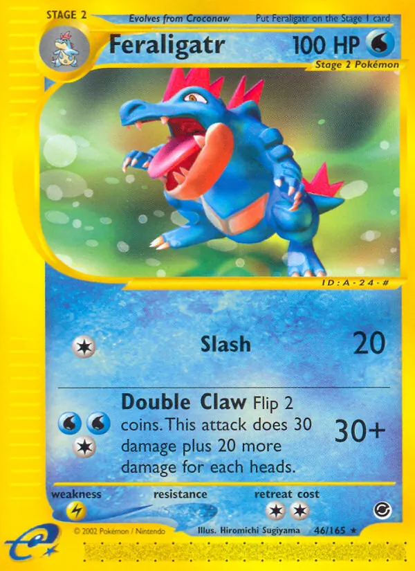 Feraligatr #46 – Expedition Base Set card