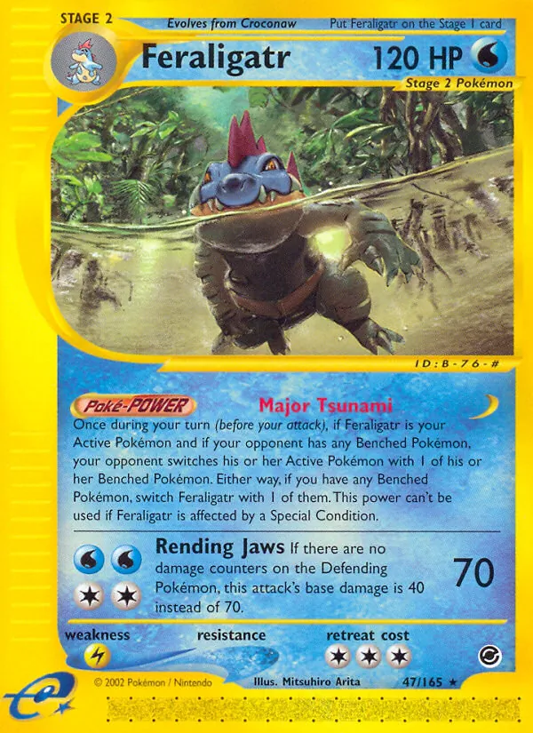 Feraligatr #47 – Expedition Base Set card