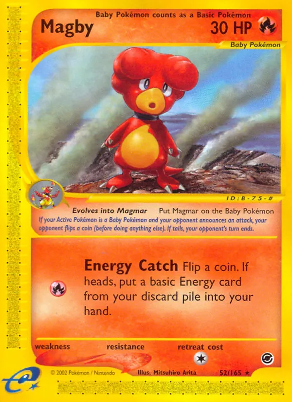Magby #52 – Expedition Base Set card