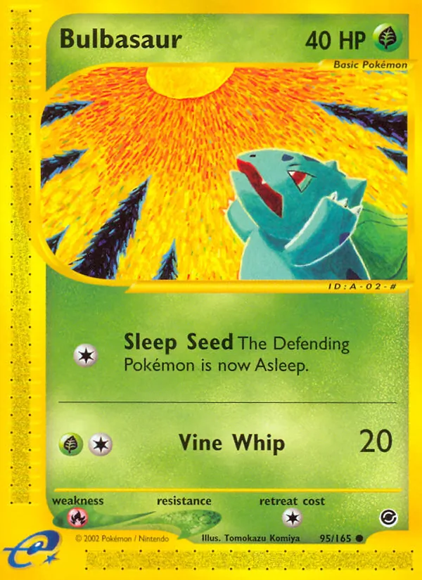 Bulbasaur #95 – Expedition Base Set card