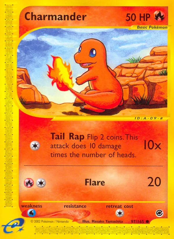 Charmander #97 – Expedition Base Set card