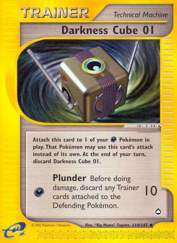 Darkness Cube 01 #119 – Aquapolis card