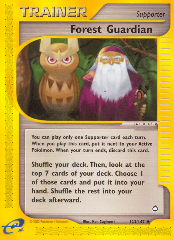 Forest Guardian #123 – Aquapolis card