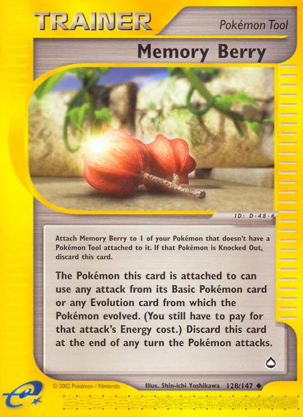 Memory Berry #128 – Aquapolis card