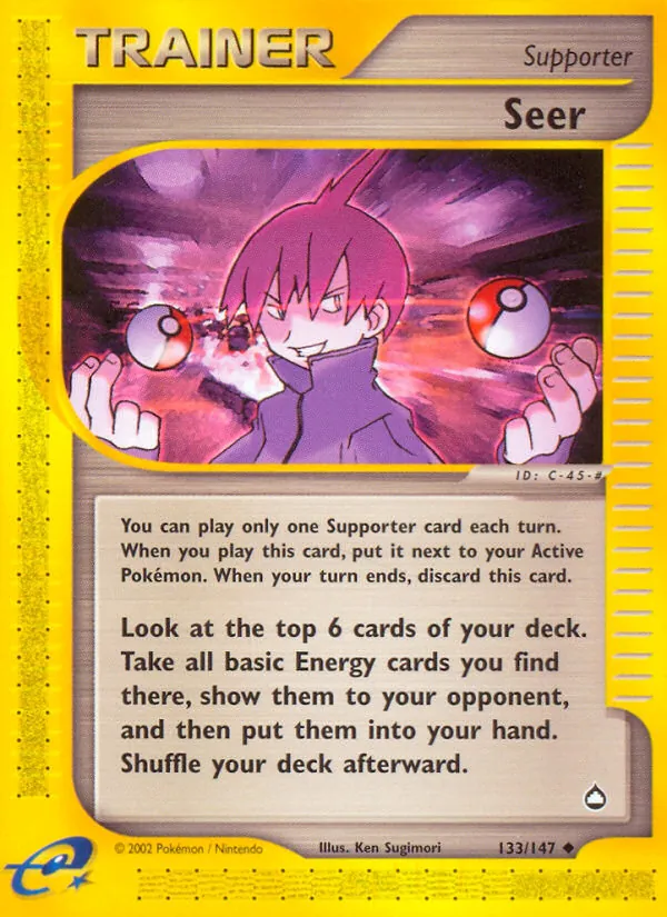 Seer #133 – Aquapolis card