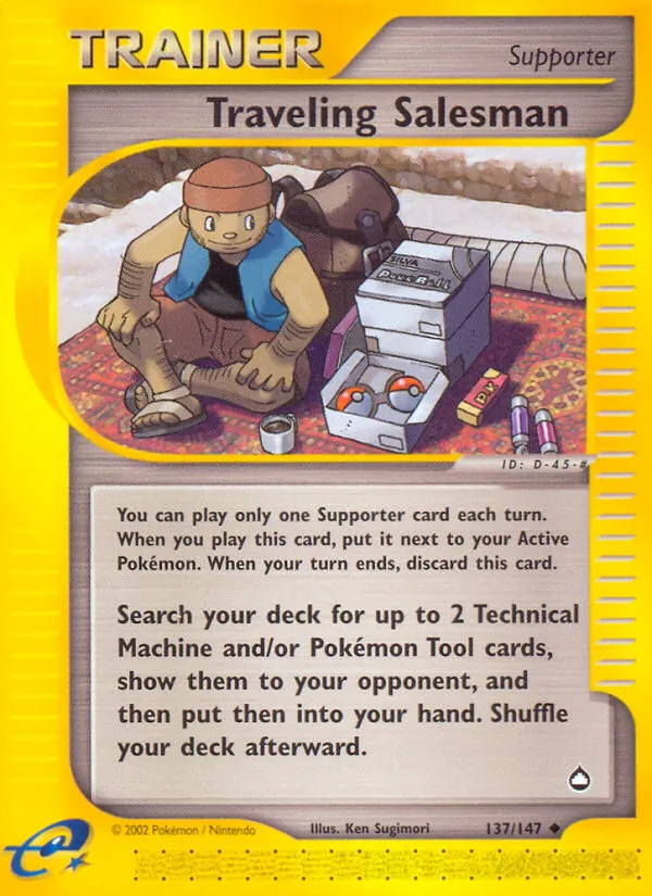 Traveling Salesman #137 – Aquapolis card