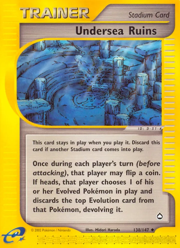 Undersea Ruins #138 – Aquapolis card