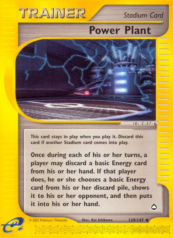 Power Plant #139 – Aquapolis card