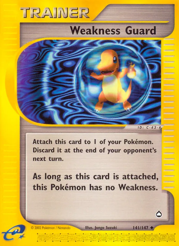 Weakness Guard #141 – Aquapolis card