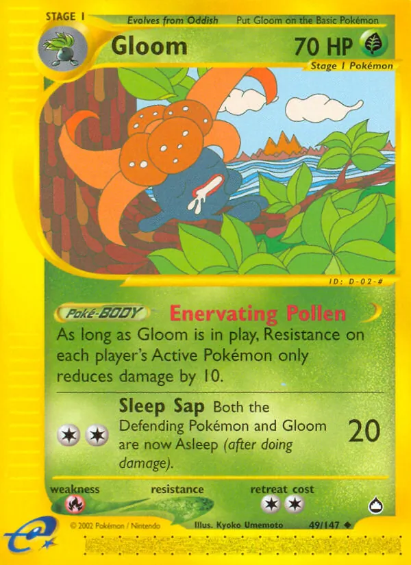 Gloom #49 – Aquapolis card