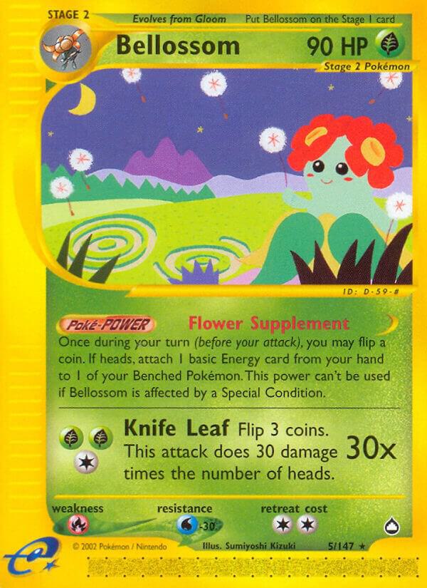 Bellossom #5 – Aquapolis card