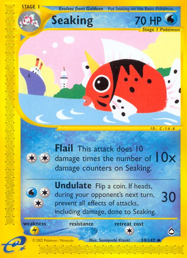 Seaking #59 – Aquapolis card
