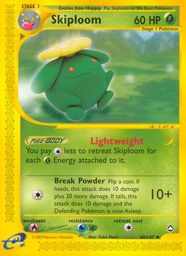 Skiploom #60 – Aquapolis card