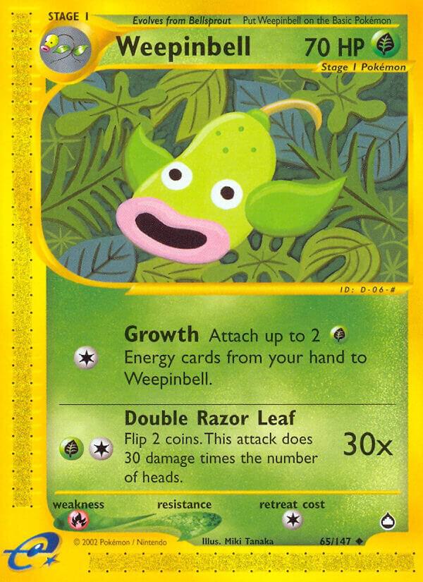 Weepinbell #65 – Aquapolis card