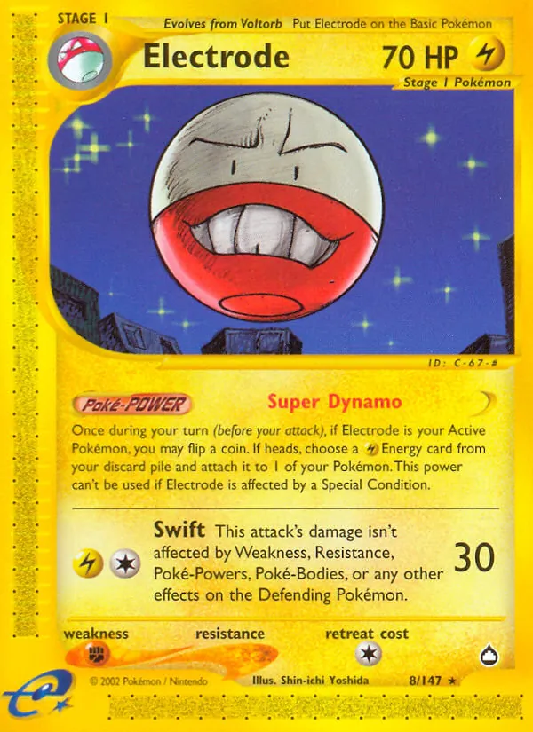Electrode #8 – Aquapolis card