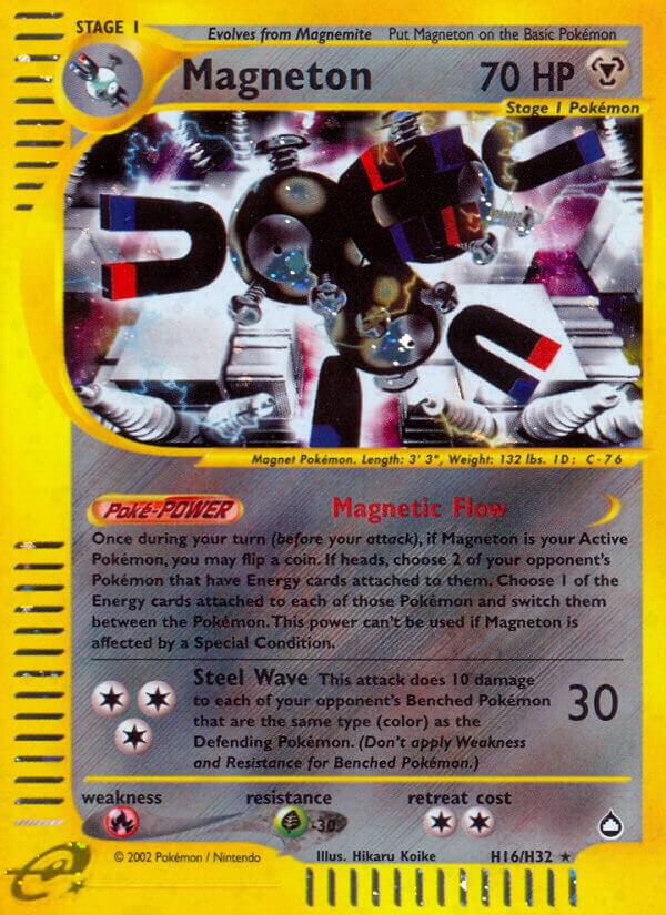 Magneton #H16 – Aquapolis card