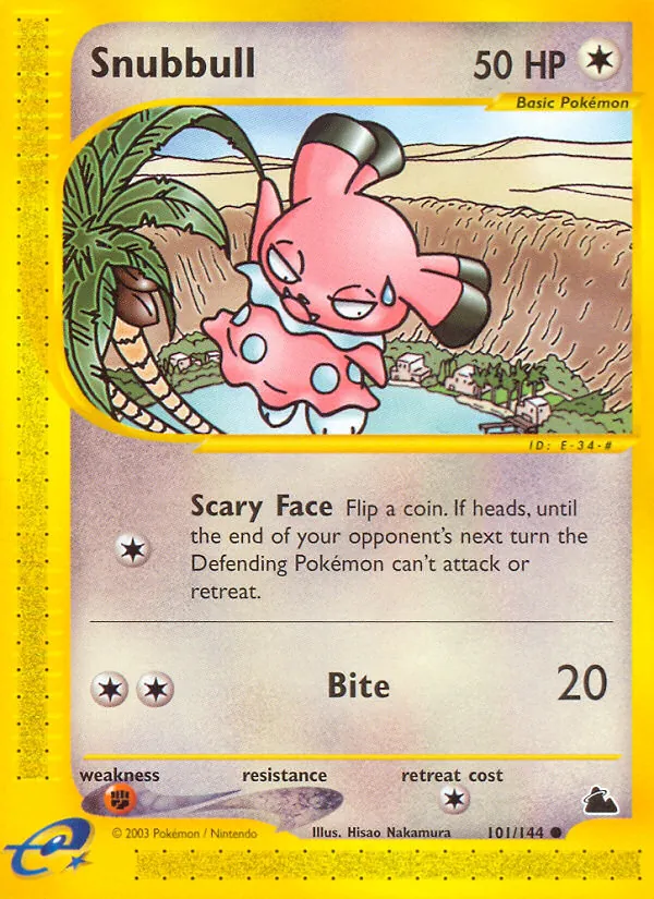 Snubbull #101 – Skyridge card