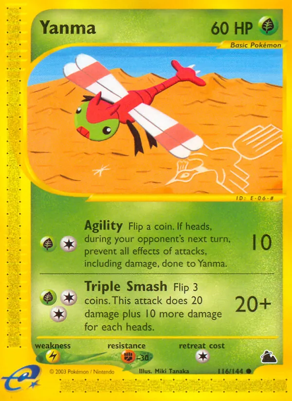 Yanma #116 – Skyridge card
