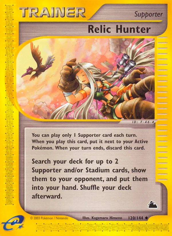 Relic Hunter #120 – Skyridge card