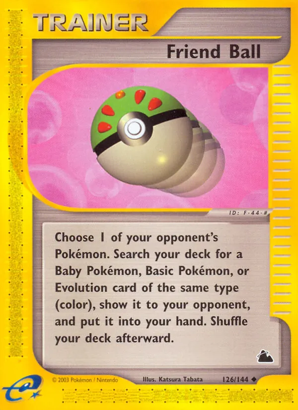 Friend Ball #126 – Skyridge card