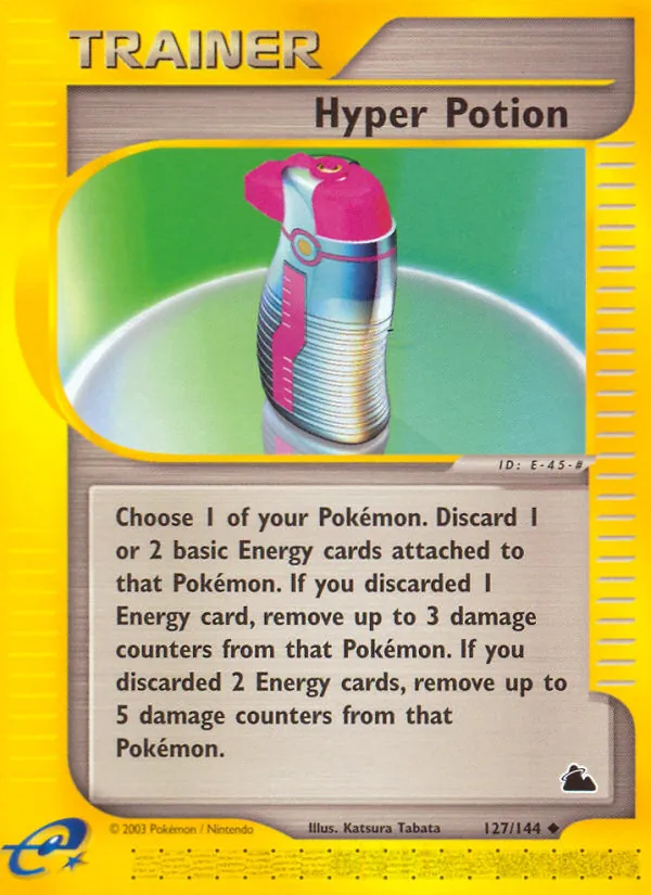Hyper Potion #127 – Skyridge card