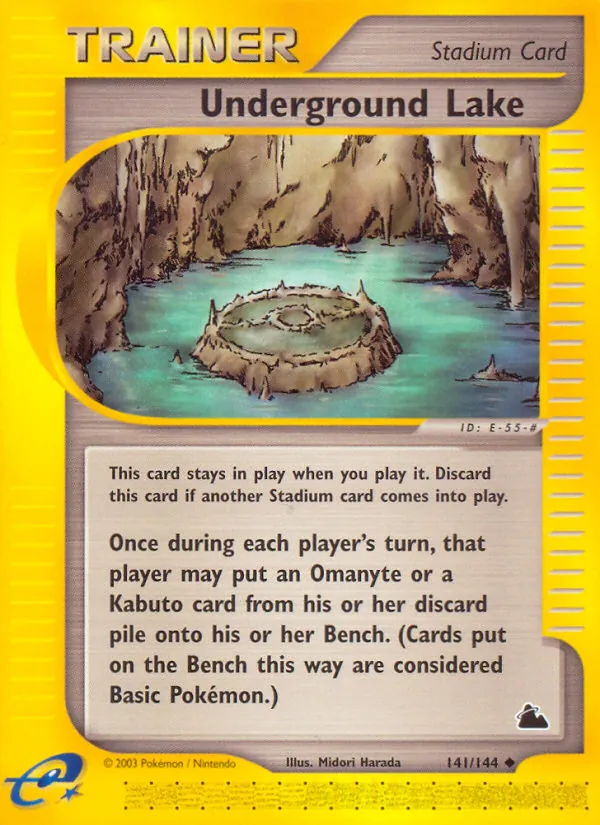 Underground Lake #141 – Skyridge card