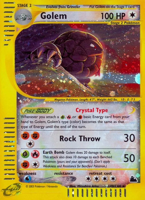 Golem #148 – Skyridge card