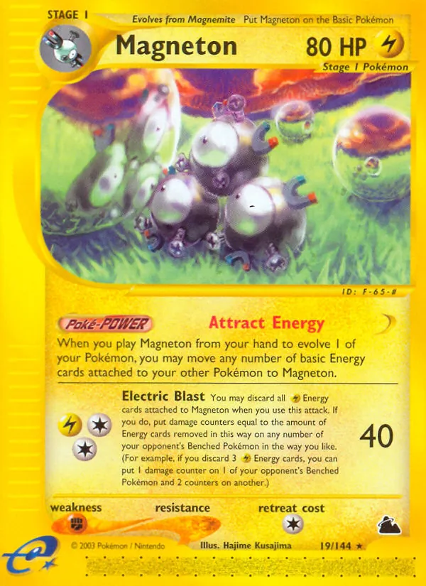 Magneton #19 – Skyridge card